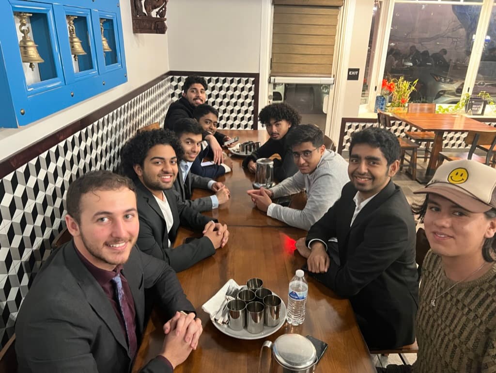 Breaking bread together